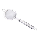 Maxbell Fine Mesh Strainer Kitchen Food Sieve Colander Sifter for Tea Dumpling Flour L 26.2cm Dia 8.6cm