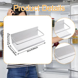 Maxbell 2Pcs Magnetic Spice Rack Side of The Refrigerator Storage for Home Apartment White