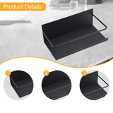 Maxbell 2Pcs Magnetic Spice Rack Side of The Refrigerator Storage for Home Apartment Black