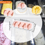 Maxbell 2x Popsicle Moulds Sturdy Popsicle Maker for Children Friends Party Supplies