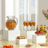 Maxbell 6Pcs Acrylic Boxes for Display Storage Boxes for Food Cosmetics Collectibles