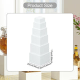 Maxbell 6Pcs Acrylic Boxes for Display Storage Boxes for Food Cosmetics Collectibles