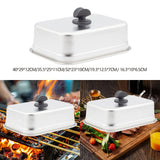 Maxbell Cheese Melting Dome Heavy Duty Basting Cover for Sandwiches Patties Grilling 40cmx29cmx12cm