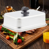 Maxbell Cheese Melting Dome Heavy Duty Basting Cover for Sandwiches Patties Grilling 40cmx29cmx12cm