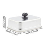 Maxbell Cheese Melting Dome Heavy Duty Basting Cover for Sandwiches Patties Grilling 40cmx29cmx12cm