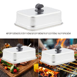 Maxbell Cheese Melting Dome Heavy Duty Basting Cover for Sandwiches Patties Grilling 40cmx29cmx12cm