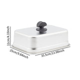 Maxbell Cheese Melting Dome Heavy Duty Basting Cover for Sandwiches Patties Grilling 35.5cmx25cmx11cm