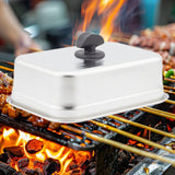 Maxbell Cheese Melting Dome Heavy Duty Basting Cover for Sandwiches Patties Grilling 35.5cmx25cmx11cm
