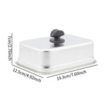Maxbell Cheese Melting Dome Heavy Duty Basting Cover for Sandwiches Patties Grilling 19.3cmx12.5cmx7cm