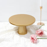 Maxbell Round Cake Stand Cupcake Display Tray for Graduation Baby Shower Anniversary S Gold