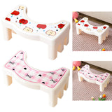 Maxbell Bathroom Toilet Stool Compact Footrest Foot Stool for Under Desk Home Office Apple