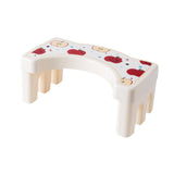 Maxbell Bathroom Toilet Stool Compact Footrest Foot Stool for Under Desk Home Office Apple