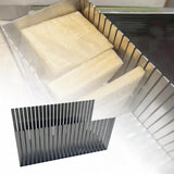 Maxbell Bread Slicer Stainless Steel Sturdy for Homemade Bread for Commercial Bagels