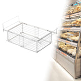 Maxbell Hanging Chest Freezer Basket Carbon Steel Storage Rack for Kitchen Farmhouse White