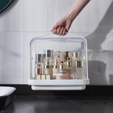 Maxbell Bread Storage Box Transparent Dessert Holder for Bedroom Living Room Small
