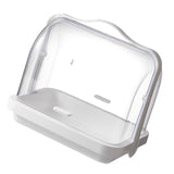 Maxbell Bread Storage Box Transparent Dessert Holder for Bedroom Living Room Small