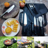 Maxbell Knife Bag for Chefs Kitchen Utensils Knives Holder for Travel  Hiking