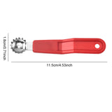 Maxbell Strawberry Huller Vegetable Stem Hulling for Restaurant Home Dining red