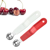 Maxbell Strawberry Huller Vegetable Stem Hulling for Restaurant Home Dining red