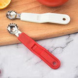 Maxbell Strawberry Huller Vegetable Stem Hulling for Restaurant Home Dining red