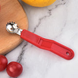 Maxbell Strawberry Huller Vegetable Stem Hulling for Restaurant Home Dining red