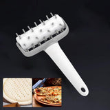 Maxbell Pizza Dough Docker Roller Detachable Hole Puncher for Restaurant Baking Home