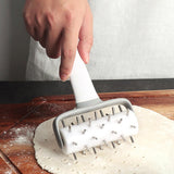 Maxbell Pizza Dough Docker Roller Detachable Hole Puncher for Restaurant Baking Home