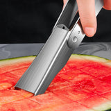 Maxbell 2 in 1 Watermelon Fork Slicer Fruit Cutter Tools for Family Gathering Picnic