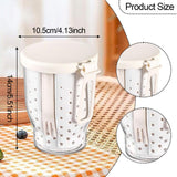 Maxbell Fruit Salad Storage Cup Portable Reusable Fruit Cup for Travel Lunch Cereal