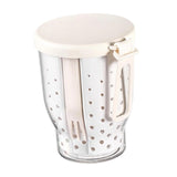 Maxbell Fruit Salad Storage Cup Portable Reusable Fruit Cup for Travel Lunch Cereal