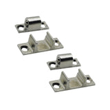 Maxbell Range Hood Panel Fastener Kit Metal latches Kitchen Appliance Hardware 2 Sets