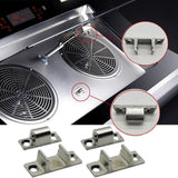 Maxbell Range Hood Panel Fastener Kit Metal latches Kitchen Appliance Hardware 2 Sets