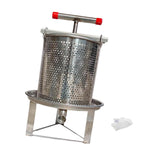 Maxbell Honey Press Machine Sturdy Manual Fruit Wine Press for Grape Olive Oil Juice 1  Filtration Mesh