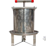 Maxbell Honey Press Machine Sturdy Manual Fruit Wine Press for Grape Olive Oil Juice 1  Filtration Mesh
