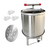 Maxbell Large Honey Presser Honey Separator Fruit Wine Press for Vinasse Juice Grape 3 Filtration bags