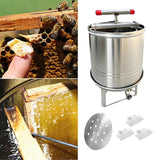 Maxbell Large Honey Presser Honey Separator Fruit Wine Press for Vinasse Juice Grape 3 Filtration bags