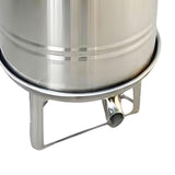 Maxbell Large Honey Presser Honey Separator Fruit Wine Press for Vinasse Juice Grape 5 Filtration bags