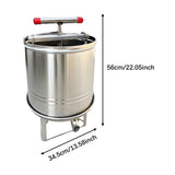 Maxbell Large Honey Presser Honey Separator Fruit Wine Press for Vinasse Juice Grape 5 Filtration bags