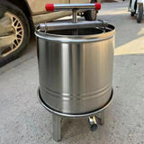 Maxbell Large Honey Presser Honey Separator Wine Making for Oil Pomace Grape Vinasse 3 filtration bags