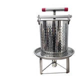 Maxbell Large Honey Presser with T Hand Household Crusher for Oil Pomace Grape Juice 5 filtration bags