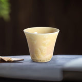 Maxbell Japanese Tea Cup 70ml Portable Ceramic Kung Fu Tea Cup for Kitchen Home Gift