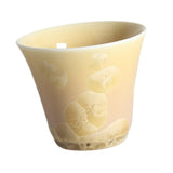 Maxbell Japanese Tea Cup 70ml Portable Ceramic Kung Fu Tea Cup for Kitchen Home Gift
