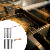 Maxbell Deep Frying Pot Easy to Clean Deep Fryer Pot for Chicken French Fries Donuts Without Tongs