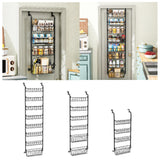 Maxbell over The Door Pantry Organizer Hanging Baskets for Playroom Bathroom Laundry 40cmx16.5cmx107cm