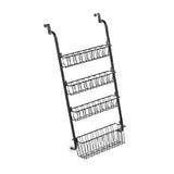 Maxbell over The Door Pantry Organizer Hanging Baskets for Playroom Bathroom Laundry 40cmx16.5cmx107cm