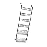 Maxbell over The Door Pantry Organizer Hanging Baskets for Playroom Bathroom Laundry 40cmx16.5cmx148.5cm
