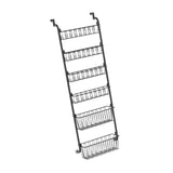 Maxbell over The Door Pantry Organizer Hanging Baskets for Playroom Bathroom Laundry 40cmx16.5cmx148.5cm