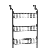 Maxbell over The Door Pantry Organizer Hanging Baskets for Playroom Bathroom Laundry 40cmx16.5cmx148.5cm