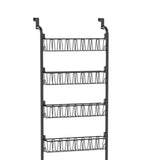 Maxbell over The Door Pantry Organizer Hanging Baskets for Playroom Bathroom Laundry 40cmx16.5cmx182.5cm