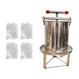 Maxbell Honey Extractor Multipurpose Fruit Wine Press for Oil Pomace Honeycomb Grape